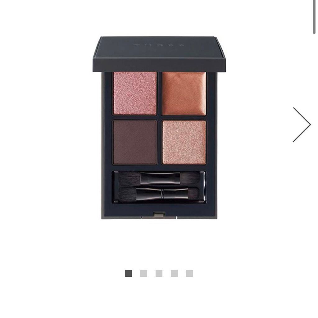 ディメンショナルビジョンアイパレット/THREE/アイシャドウパレットを使ったクチコミ(1枚目)