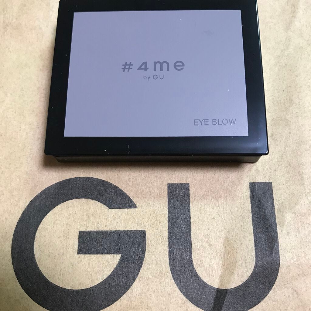 アイブロウパウダー/#4me by GU/パウダーアイブロウを使ったクチコミ(1枚目)