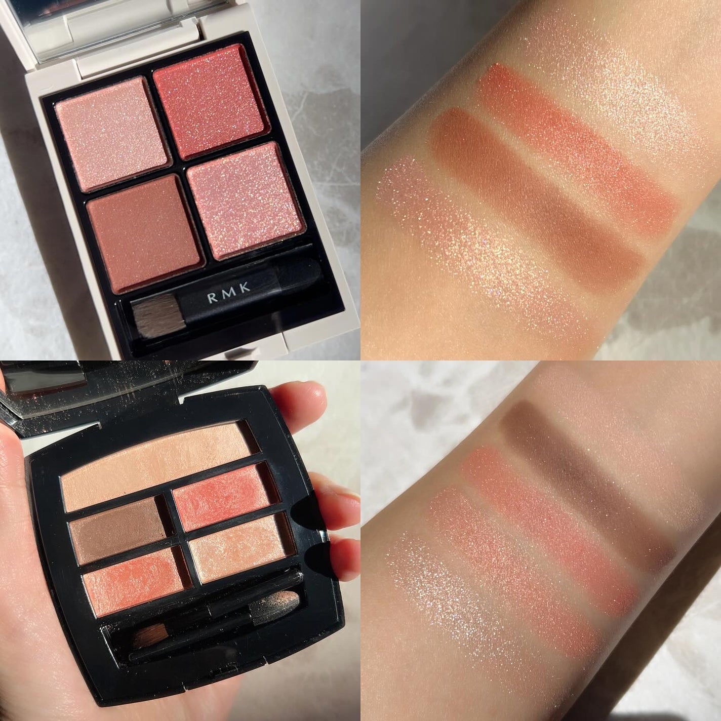RMK シンクロマティック アイシャドウパレット/RMK/アイシャドウパレットを使ったクチコミ(7枚目)