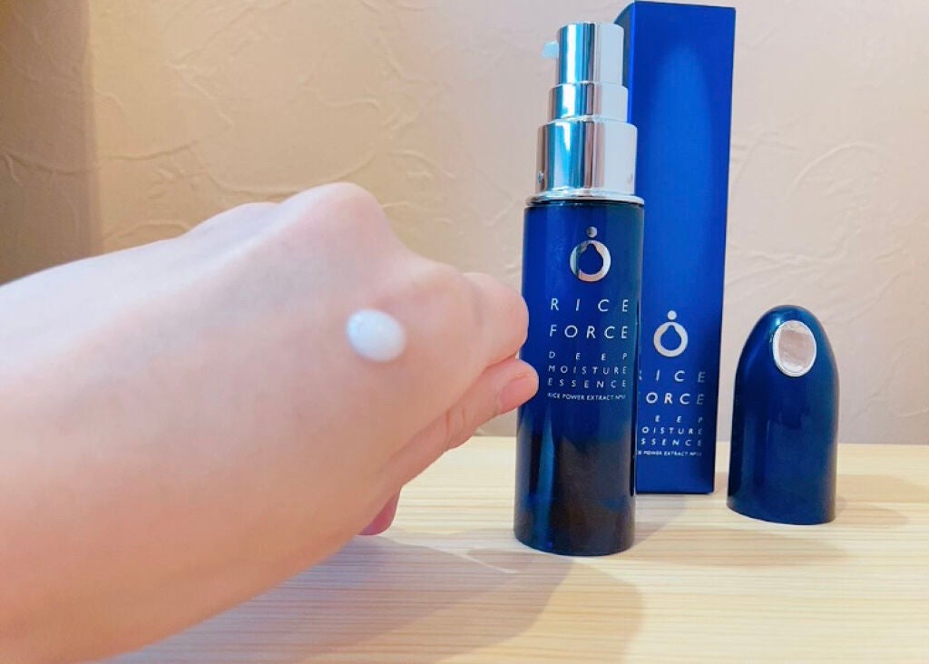ディープモイスチュアエッセンス/ライスフォース/美容液を使ったクチコミ(4枚目)