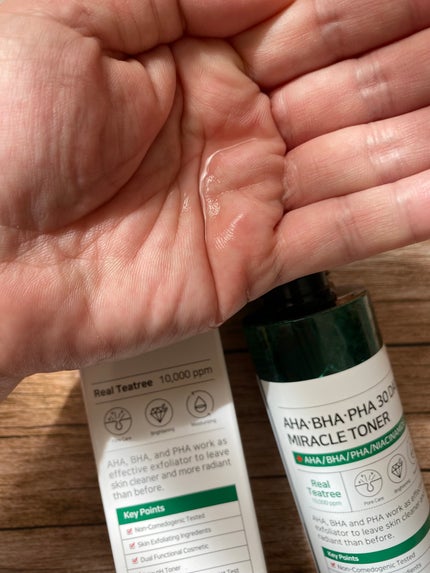 AHA·BHA·PHA 30デイズミラクルトナー/SOME BY MI/化粧水を使ったクチコミ(4枚目)