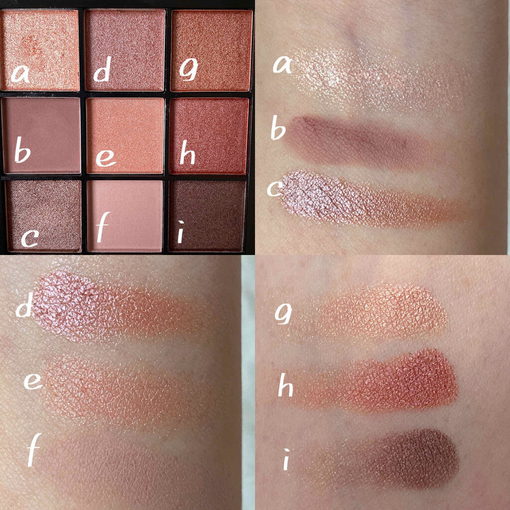 UR GLAM　BLOOMING EYE COLOR PALETTE/U R GLAM/アイシャドウパレットを使ったクチコミ（2枚目）