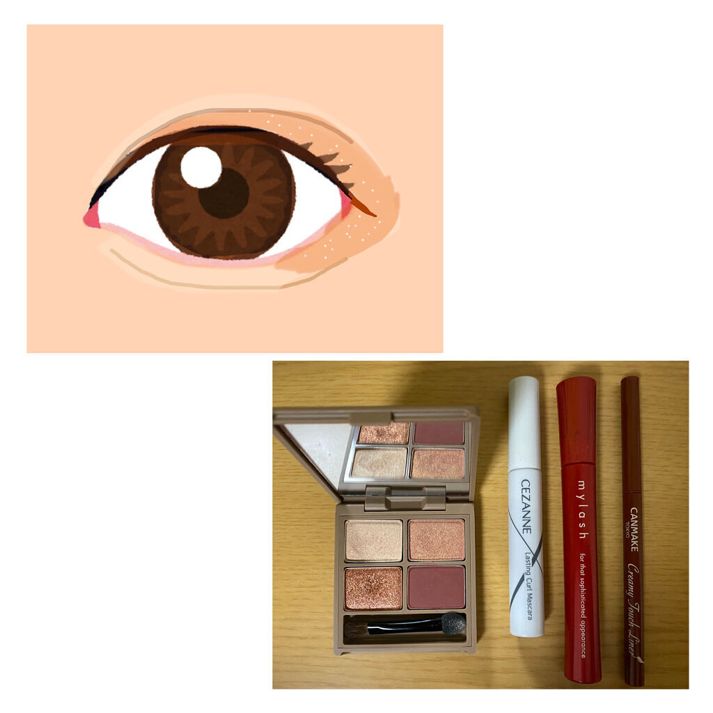 nuance eye blend/nuance eye blend/アイシャドウパレットを使ったクチコミ（1枚目）