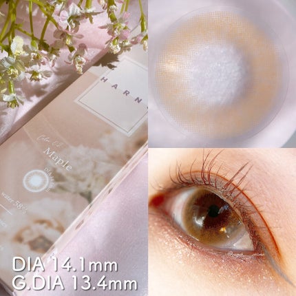 HARNE 1day/HARNE/ワンデー(1DAY)カラコンを使ったクチコミ(4枚目)