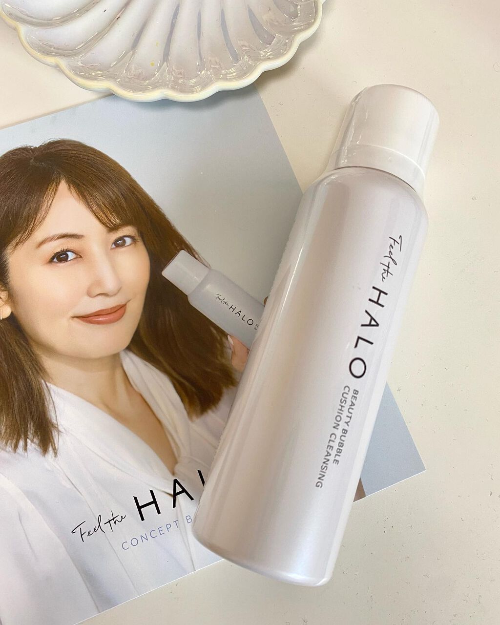 クッションクレンジング/Feel the HALO/クレンジングクリームを使ったクチコミ(1枚目)