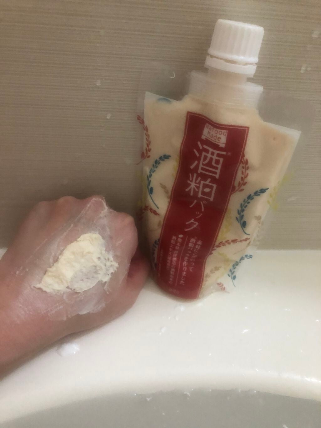 ワフードメイド 酒粕パック/pdc/洗い流すパック・マスクを使ったクチコミ(2枚目)