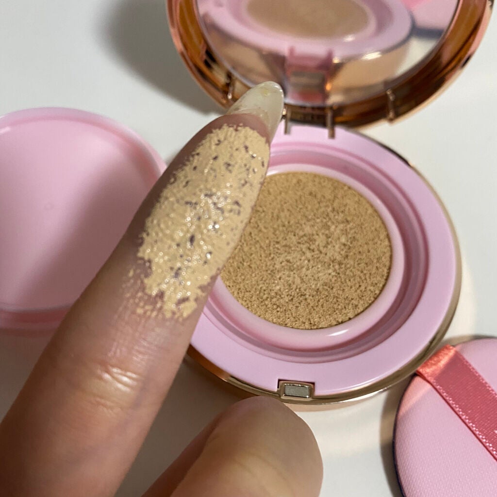 ピンクティーツリーカバークッション/APLIN/クッションファンデーションを使ったクチコミ(2枚目)