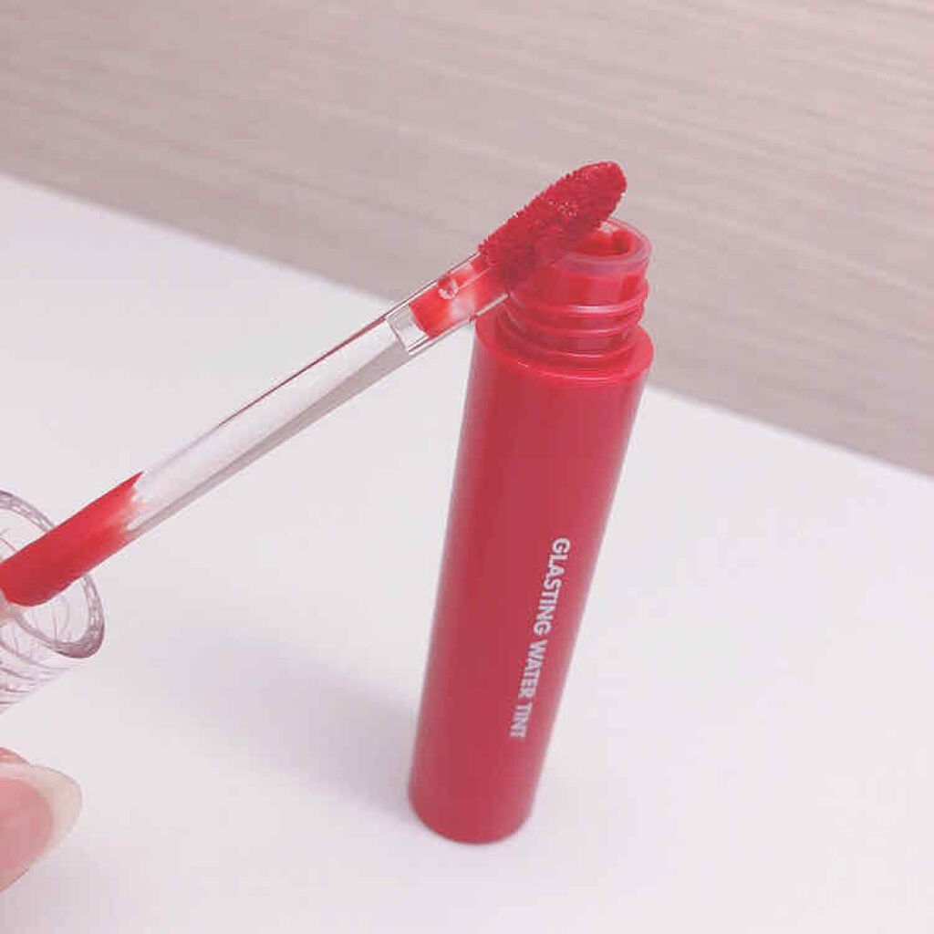 グラスティングウォーターティント/rom&nd/リップティントを使ったクチコミ（2枚目）