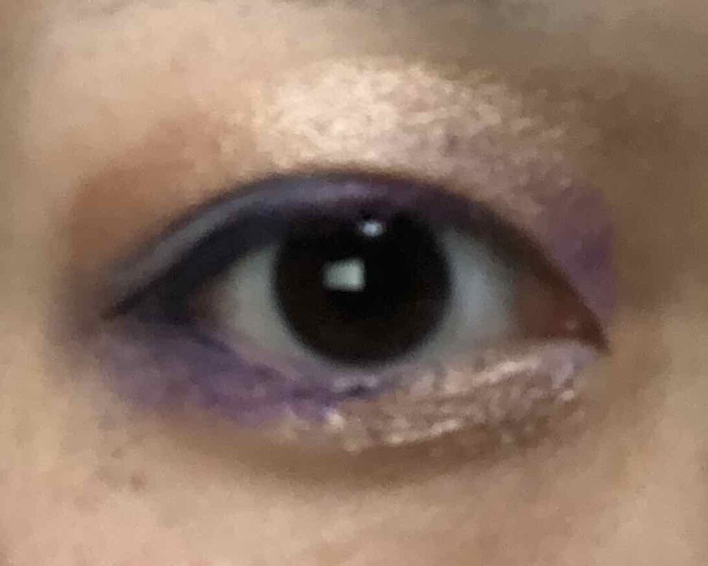 UR GLAM BLOOMING EYE COLOR PALETTE/U R GLAM/アイシャドウパレットを使ったクチコミ(3枚目)