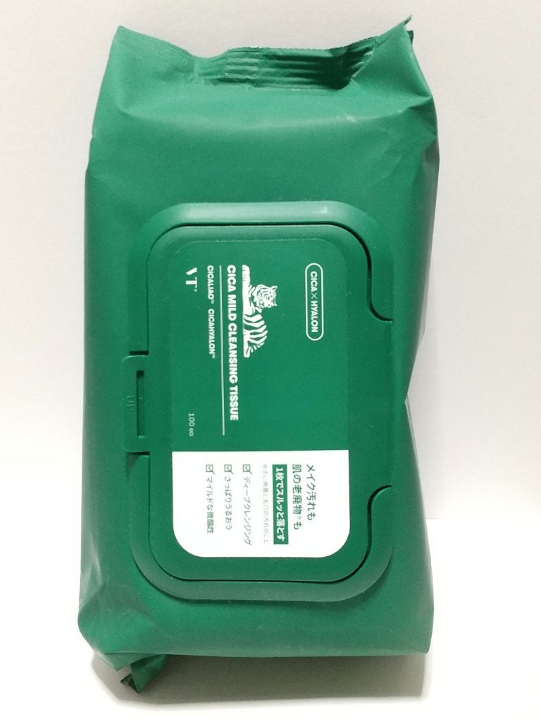 CICA マイルドクレンジングティッシュ/VT/クレンジングシートを使ったクチコミ(2枚目)