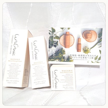 ORGANIC SKINCARE 3set/WAGANIC/スキンケアキットを使ったクチコミ(1枚目)