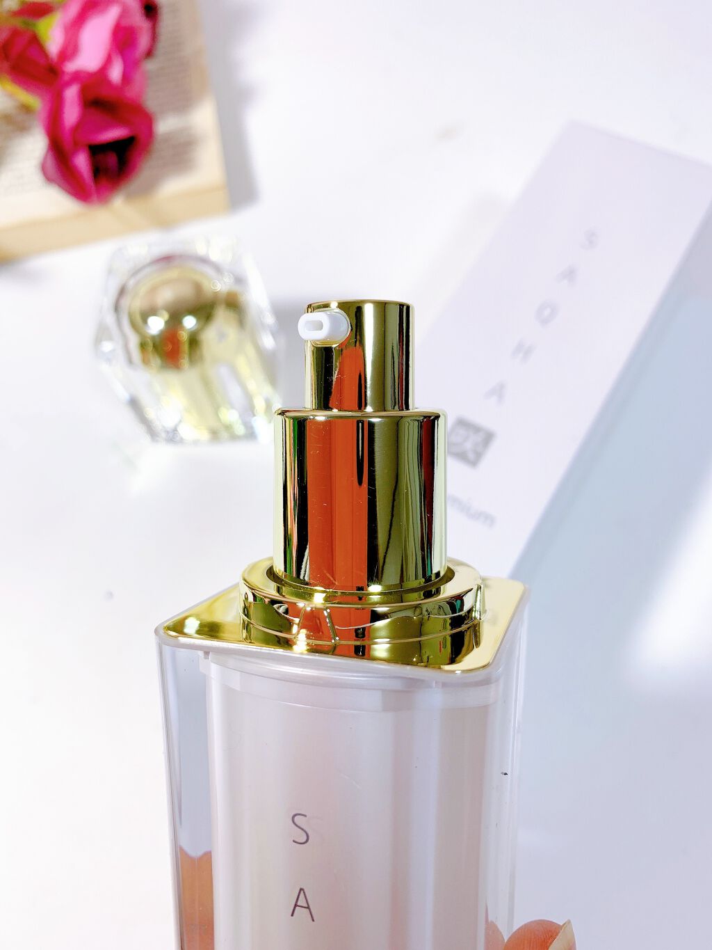 ゲルローション/咲白SAQHAスキンケアシリーズ/化粧水を使ったクチコミ(4枚目)