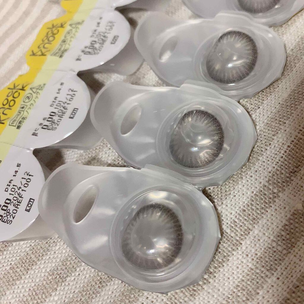 knock knock/SHOBIDO/カラーコンタクトレンズを使ったクチコミ(3枚目)