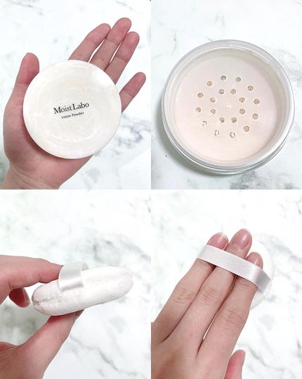 モイストラボ ルースパウダー/Moist Labo/ルースパウダーを使ったクチコミ(3枚目)