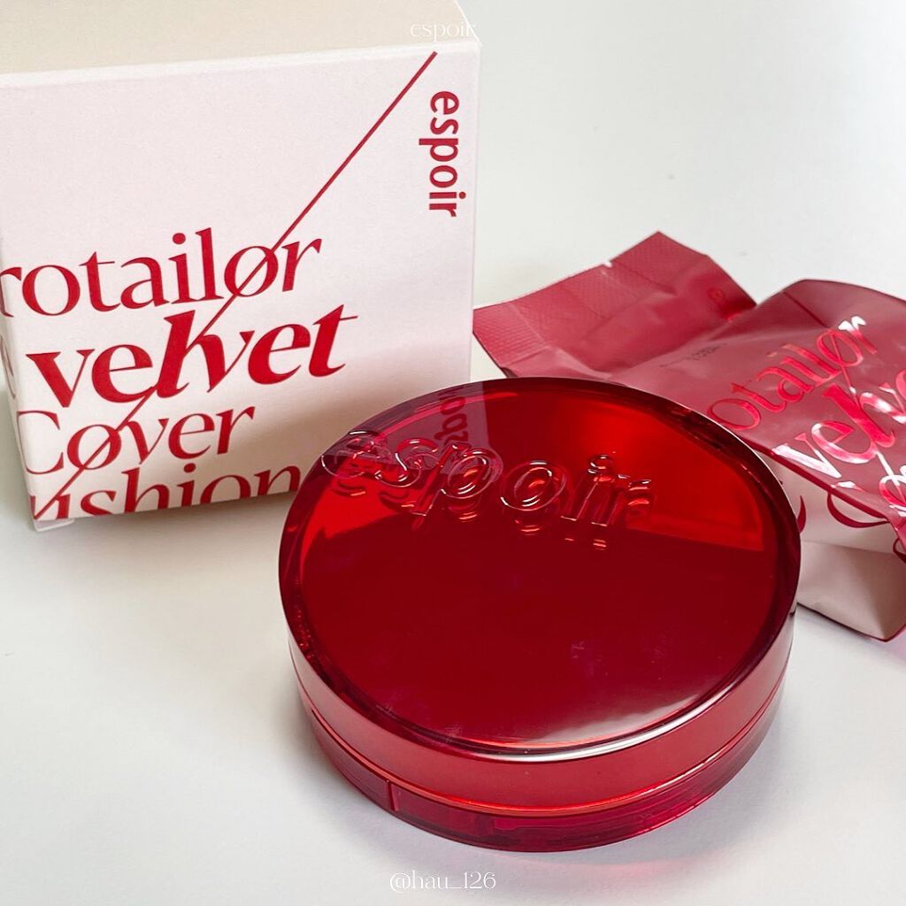 プロテーラービーベルベットカバークッション/espoir/クッションファンデーションを使ったクチコミ(1枚目)