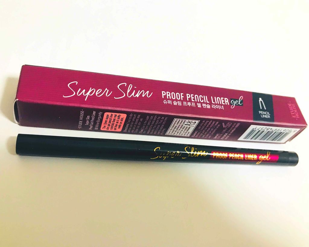 スーパースリム プルーフペンシルライナー/ETUDE/ペンシルアイライナーを使ったクチコミ（1枚目）