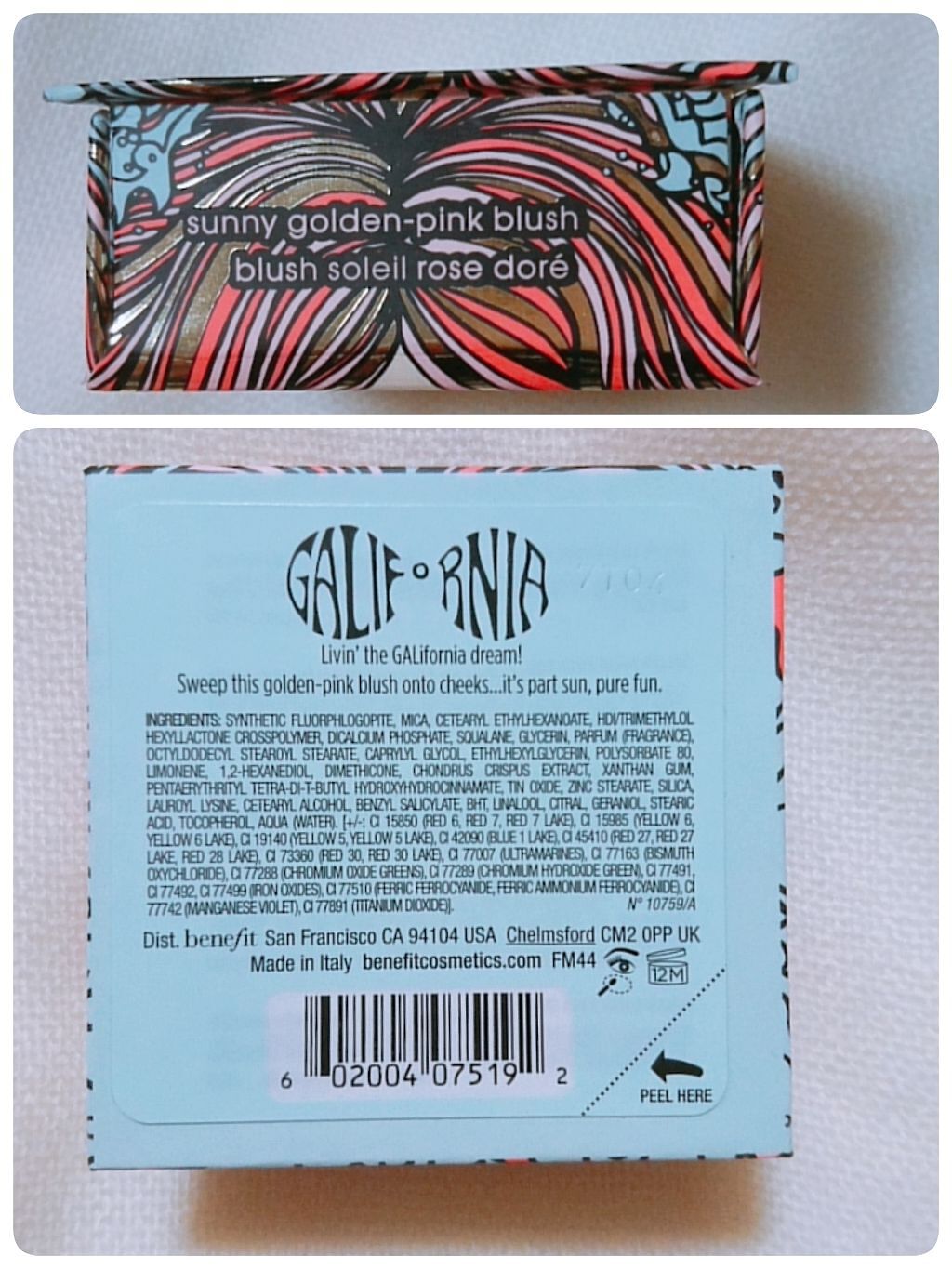 ギャリフォーニア/ベネフィット/パウダーチークを使ったクチコミ(3枚目)