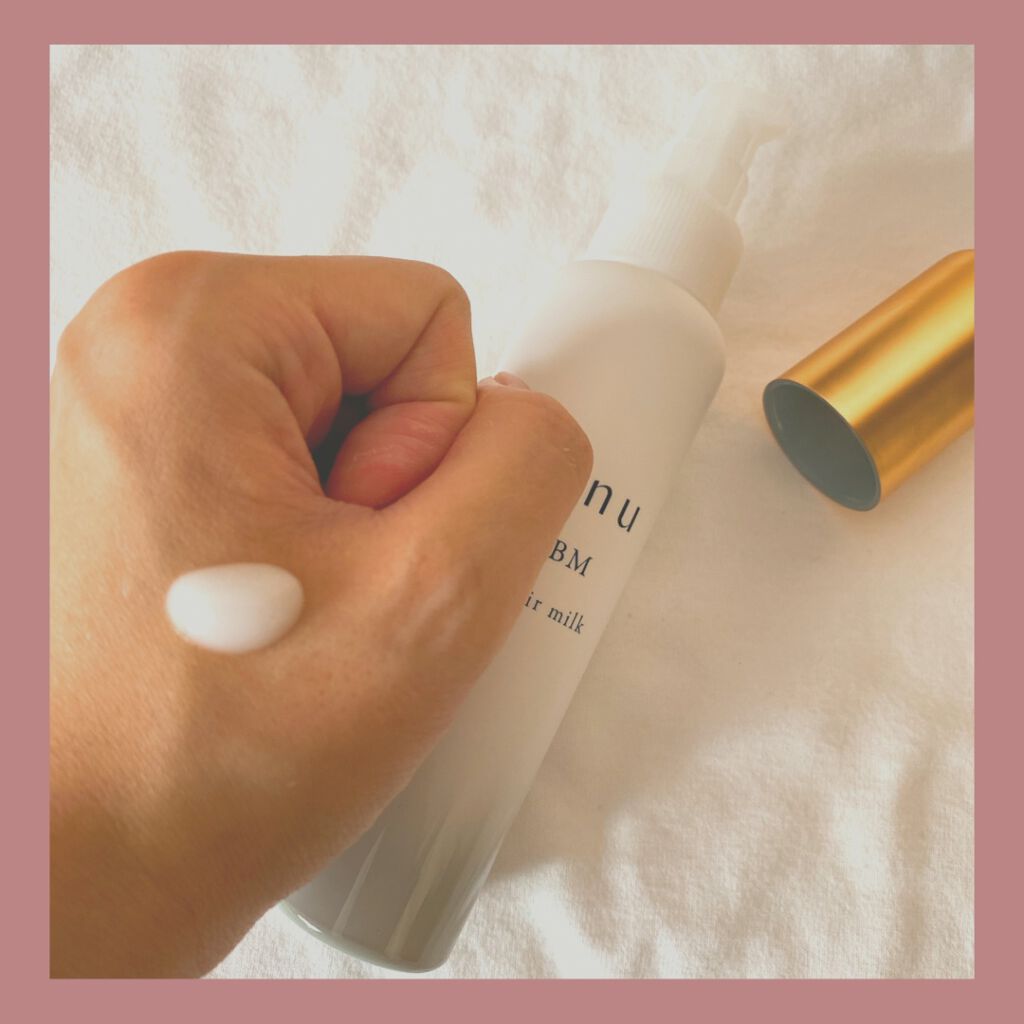 ヘアミルク BM/ｅｎｕ/ヘアミルクを使ったクチコミ（2枚目）