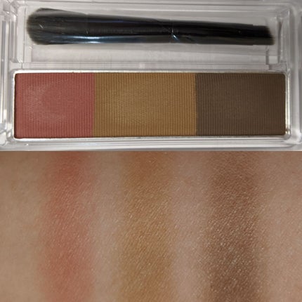 アイブロー パウダー/ちふれ/パウダーアイブロウを使ったクチコミ(2枚目)