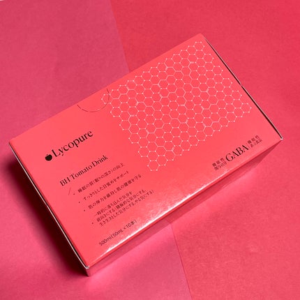 リコピュア BH トマトドリンクのクチコミ「肌の健康や睡眠の質をサポートしてくれる🍅🍷
Lycopure (リコピュア)
BH トマトド.....」(3枚目)