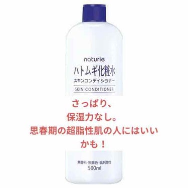 自分の肌質と相談の上使うべき！！
私はハトムギ化粧水を中学生の頃からずっと使っていました。
ハトムギ信者でしたが、使うのやめようと思った出来事についてお話します、、

中学時代(超脂性肌) …鼻、頬のニ