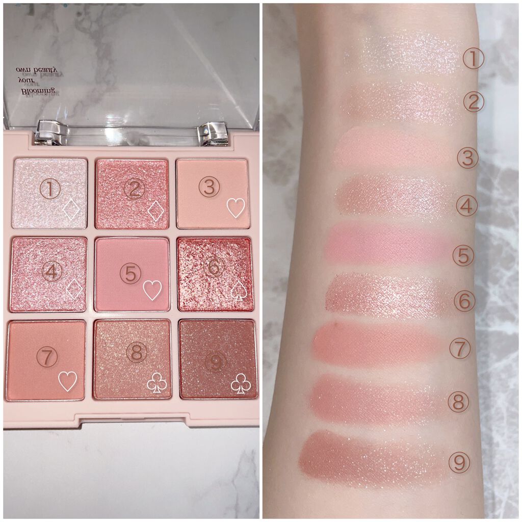 シャドウパレット/dasique/アイシャドウパレットを使ったクチコミ（2枚目）