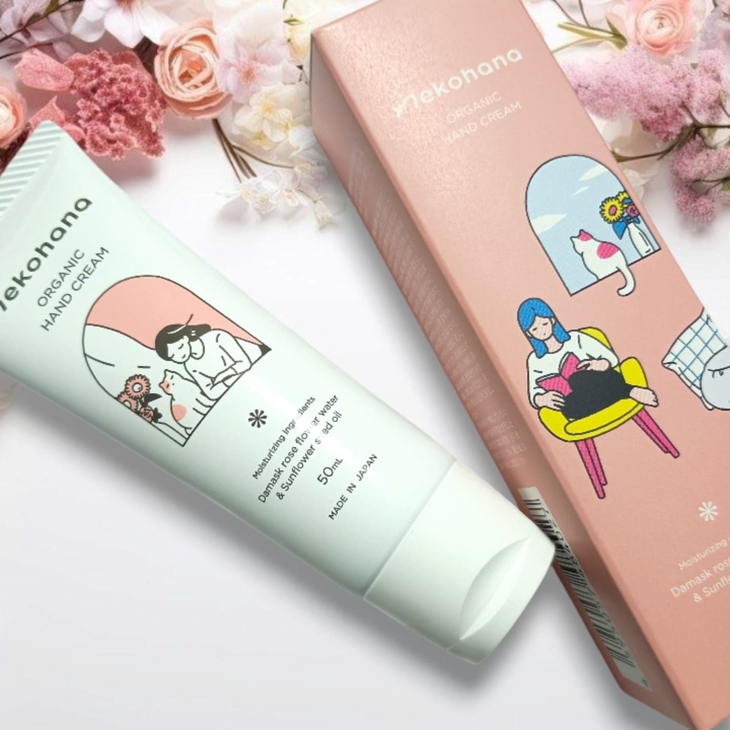 ♡ななち♡ on LIPS 「ネコハナオーガニックハンドクリームを使ってみました♥️こちらは..」(5枚目)