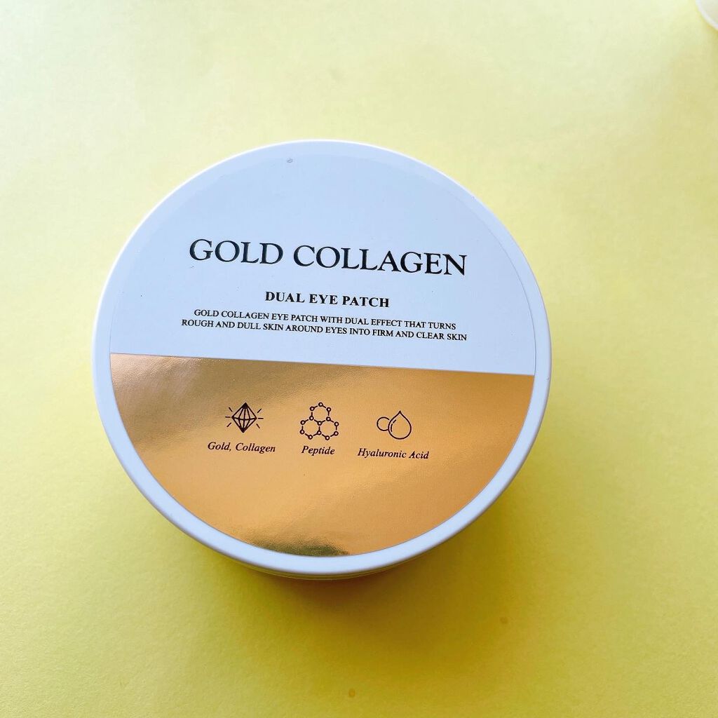 GOLD COLLAGEN DUAL EYE PATCH/SNP/アイケア・アイクリームを使ったクチコミ(6枚目)