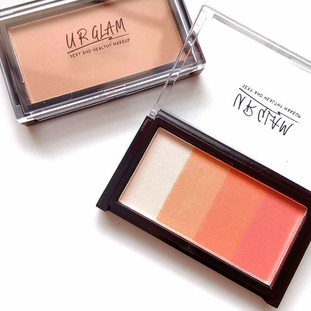 UR GLAM　GRADATION CHEEK/U R GLAM/パウダーチークを使ったクチコミ（2枚目）
