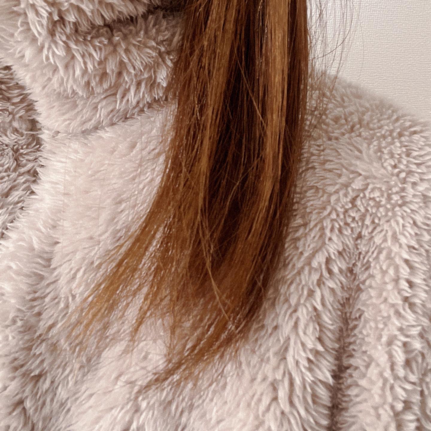 シルクパフュームヘアオイル（ローズブルーム）/ガランビュー/ヘアオイルを使ったクチコミ（3枚目）