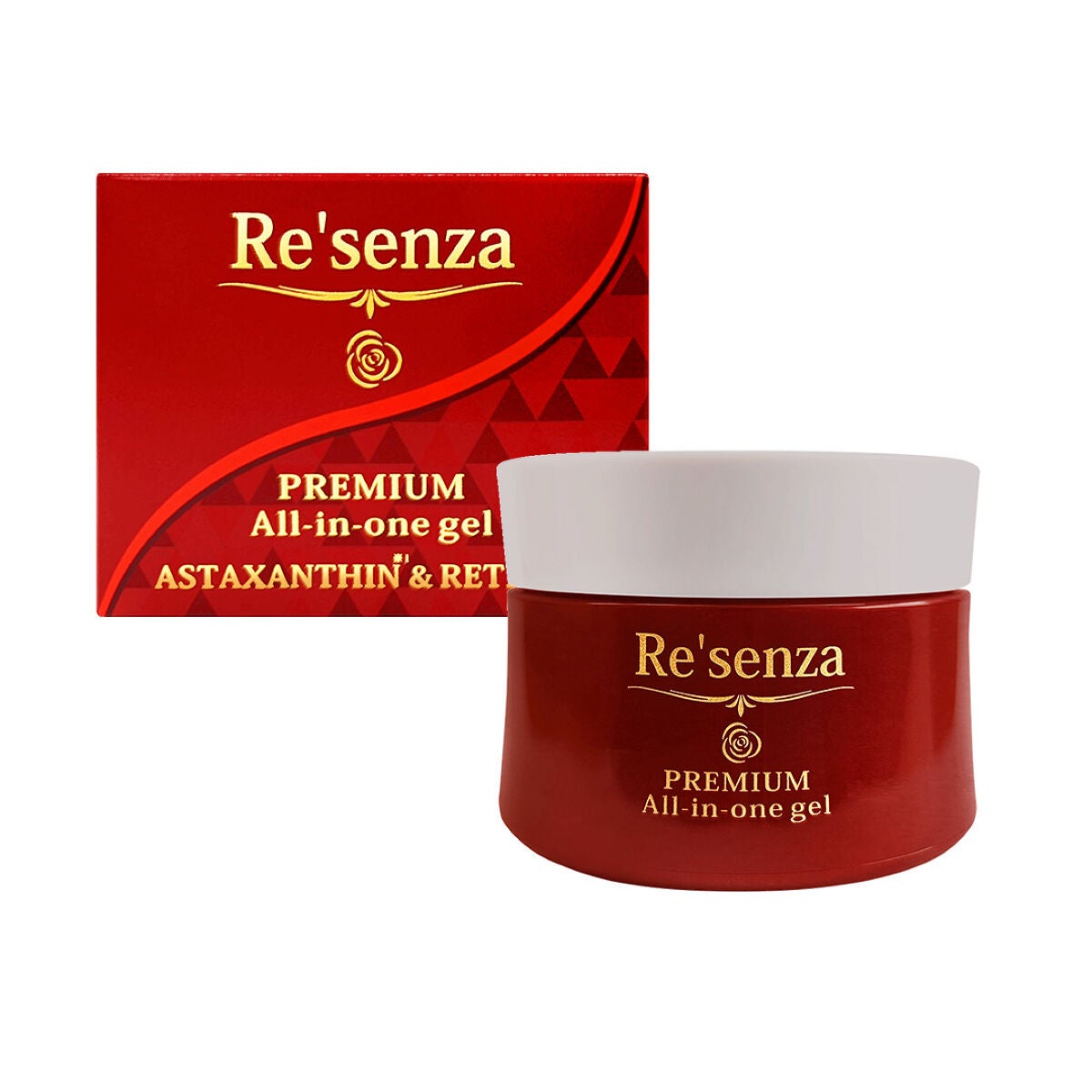 アスタキサンチン&レチノール プレミアムオールインワンジェル Re'senza