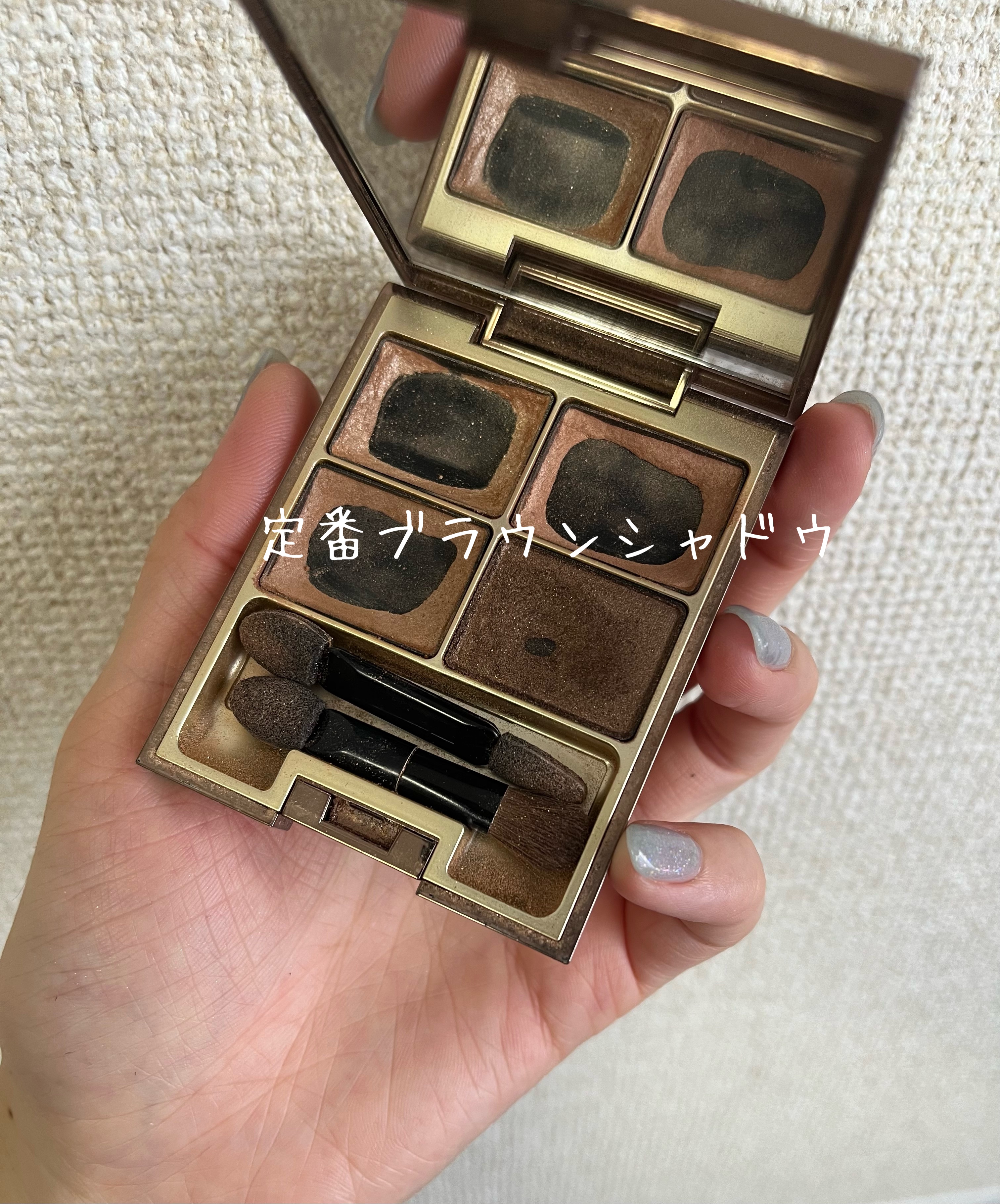 スキンモデリングアイズ/LUNASOL/アイシャドウパレットを使ったクチコミ（1枚目）