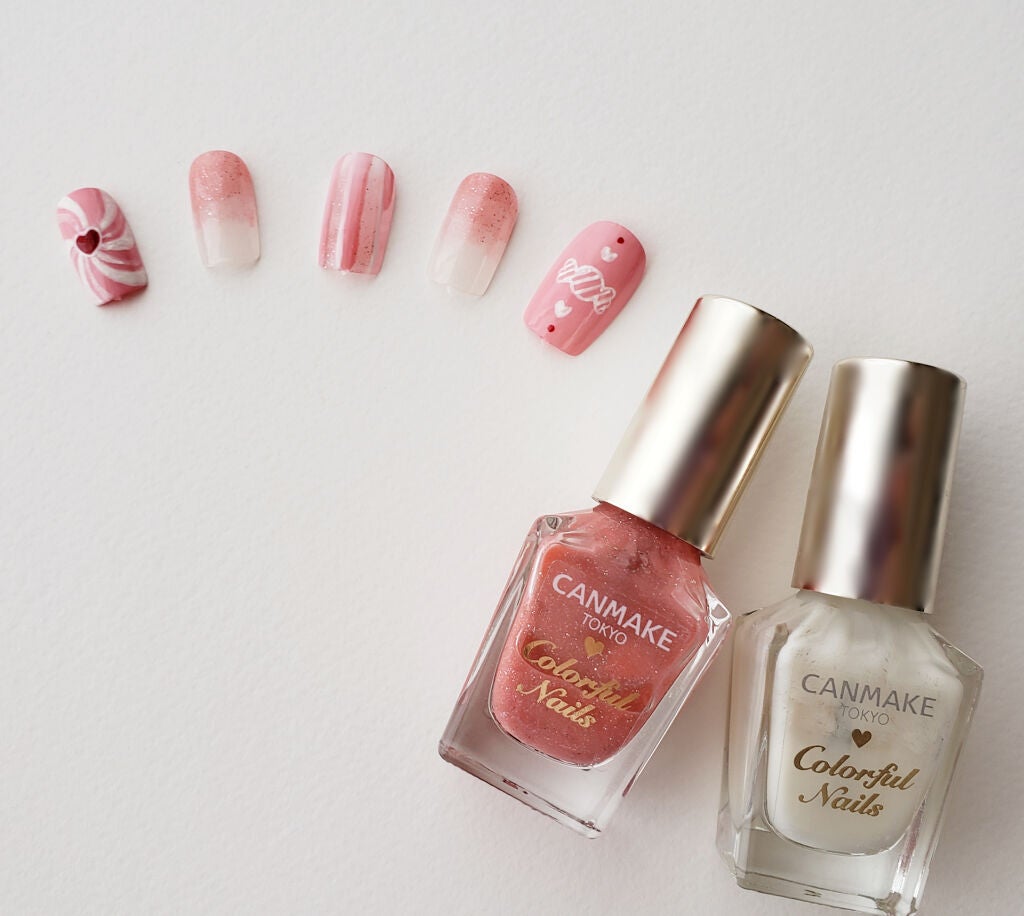 カラフルネイルズ/キャンメイク/マニキュアを使ったクチコミ(2枚目)