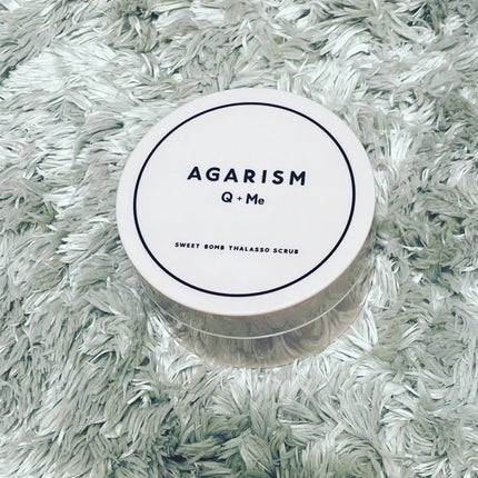 Q+Me スウィート ボム タラソ スクラブ/AGARISM/バスト・ヒップケアを使ったクチコミ(1枚目)