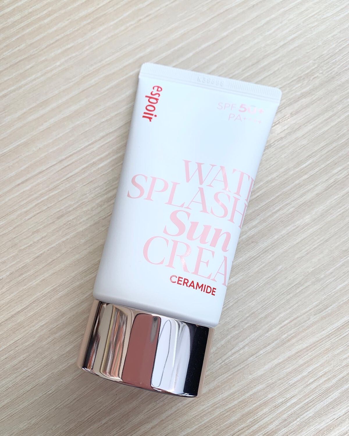 ウォータースプラッシュサンクリーム/espoir/日焼け止め・UVケアを使ったクチコミ(1枚目)