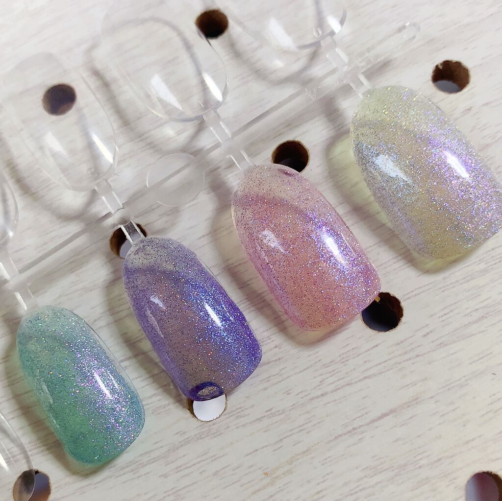 ジェルネイル（ライト対応）/セリア/ジェルネイルを使ったクチコミ（3枚目）