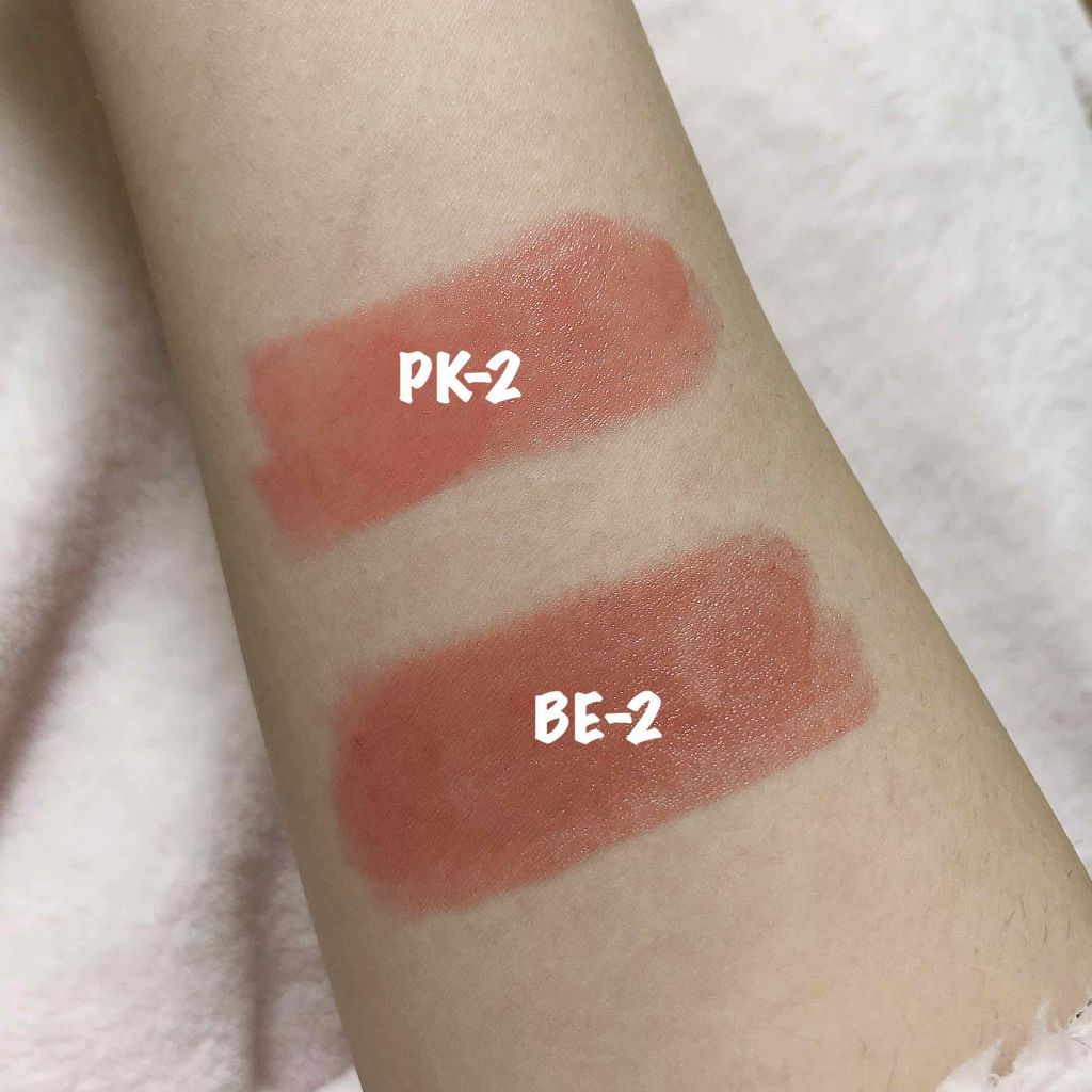 ラスティンググロスリップ/CEZANNE/口紅を使ったクチコミ(3枚目)