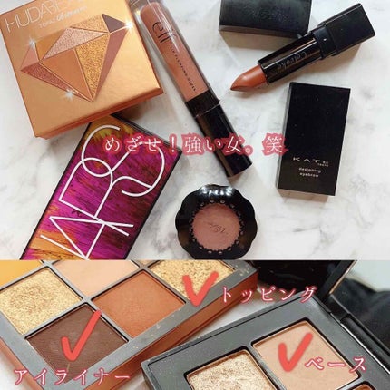 Obsessions Eyeshadow Palette/Huda Beauty/アイシャドウパレットを使ったクチコミ(2枚目)