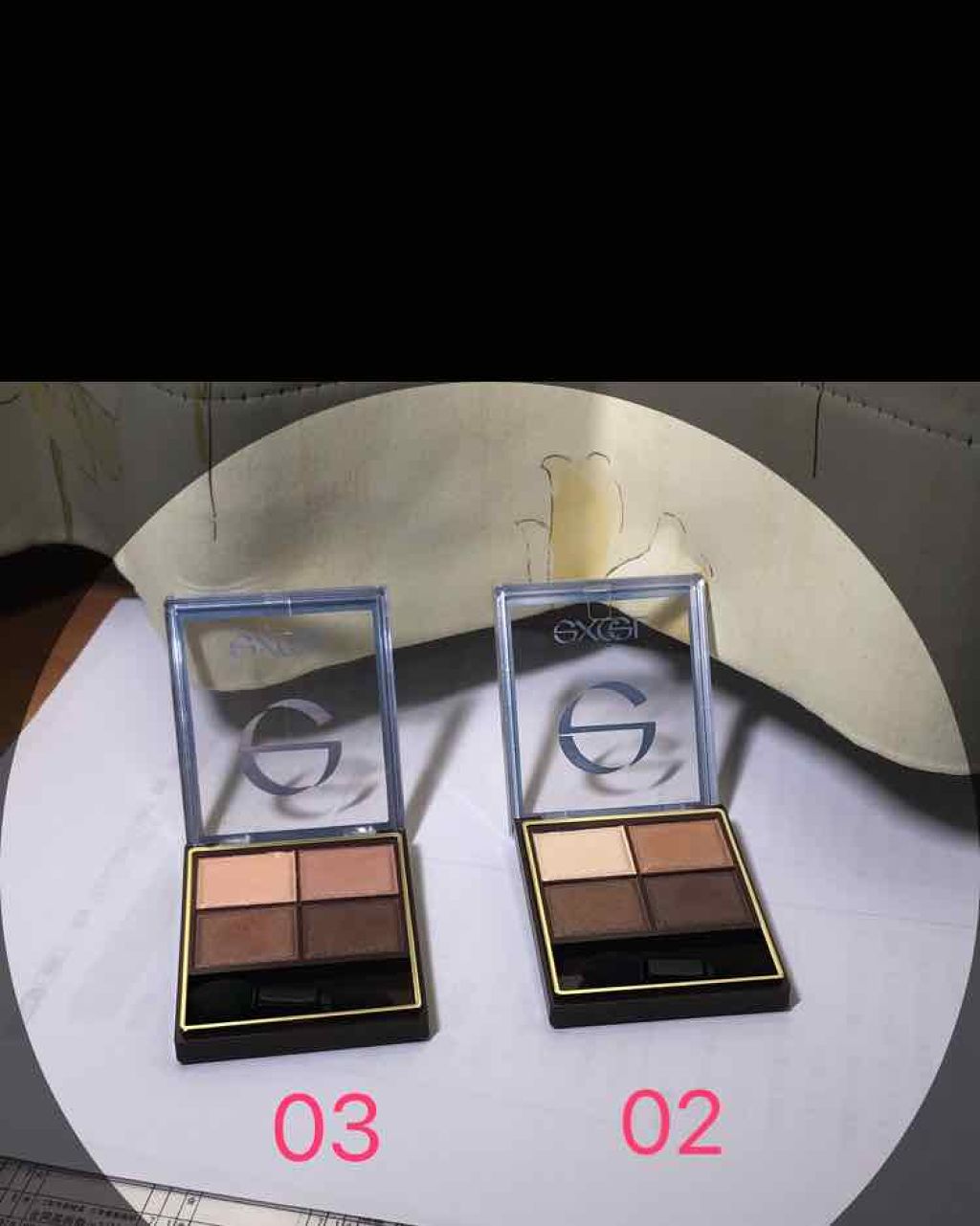 スキニーリッチシャドウ/excel/アイシャドウパレットを使ったクチコミ(2枚目)