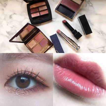 あゆみ on LIPS 「・\#todaysmake/・アイシャドウ☑@charlott..」(1枚目)