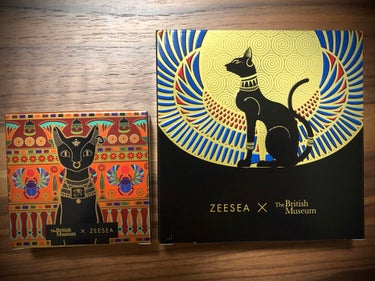 大英博物館 エジプトシリーズ アイシャドウパレット/ZEESEA/アイシャドウパレットを使ったクチコミ（5枚目）