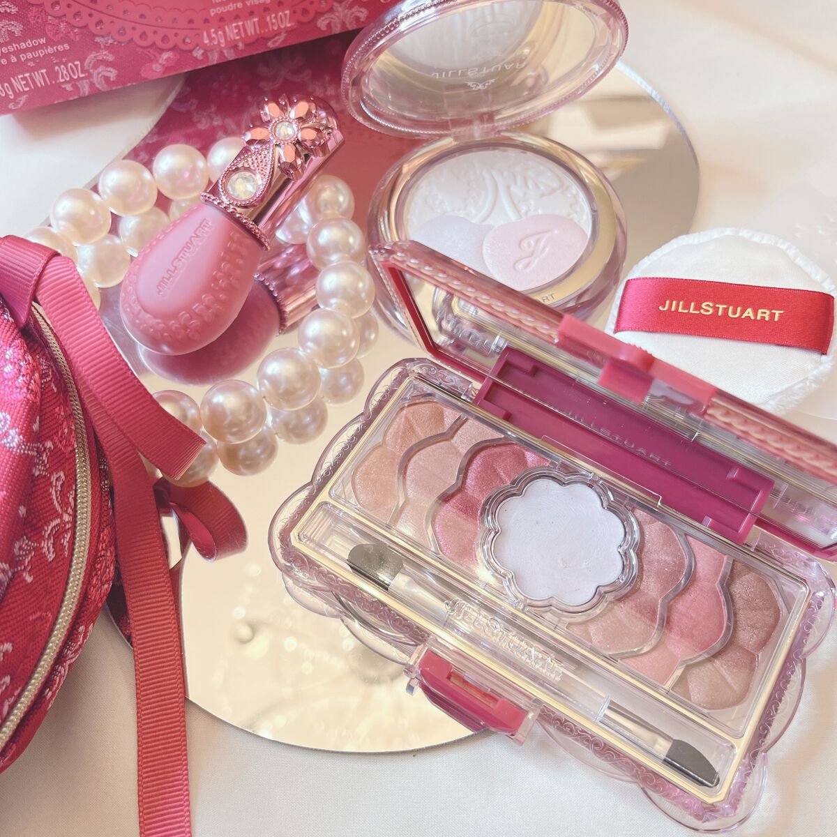 ジルスチュアート ミッドナイトチェリー コレクション/JILL STUART/メイクアップキットを使ったクチコミ（2枚目）