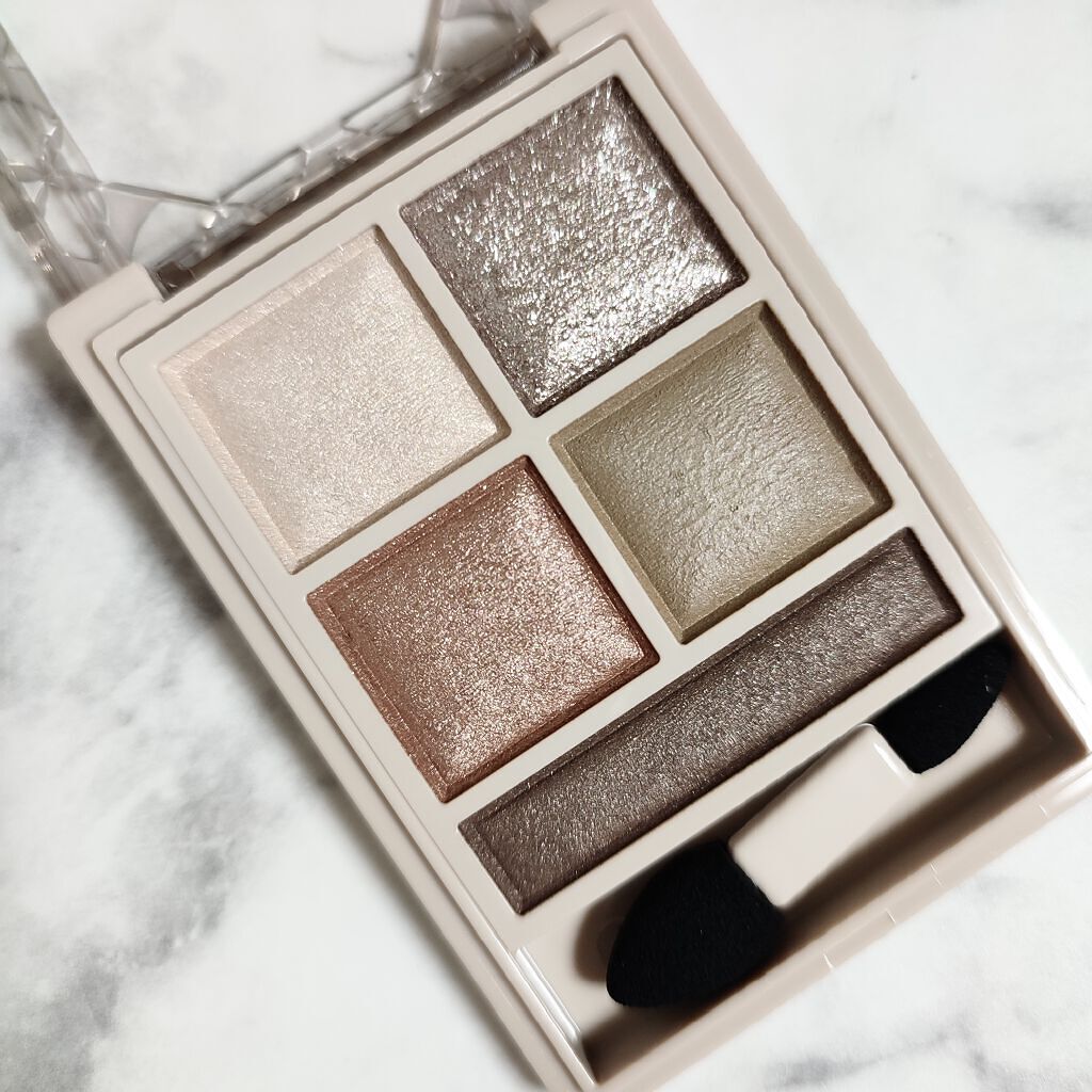 パノラマデザイン アイパレット BR-2 グレージュブラウン/Visée/アイシャドウパレットを使ったクチコミ（3枚目）