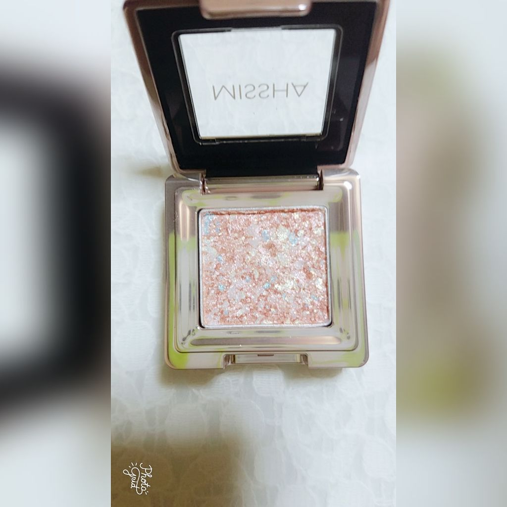 グリッタープリズム シャドウ/MISSHA/グリッターを使ったクチコミ（1枚目）