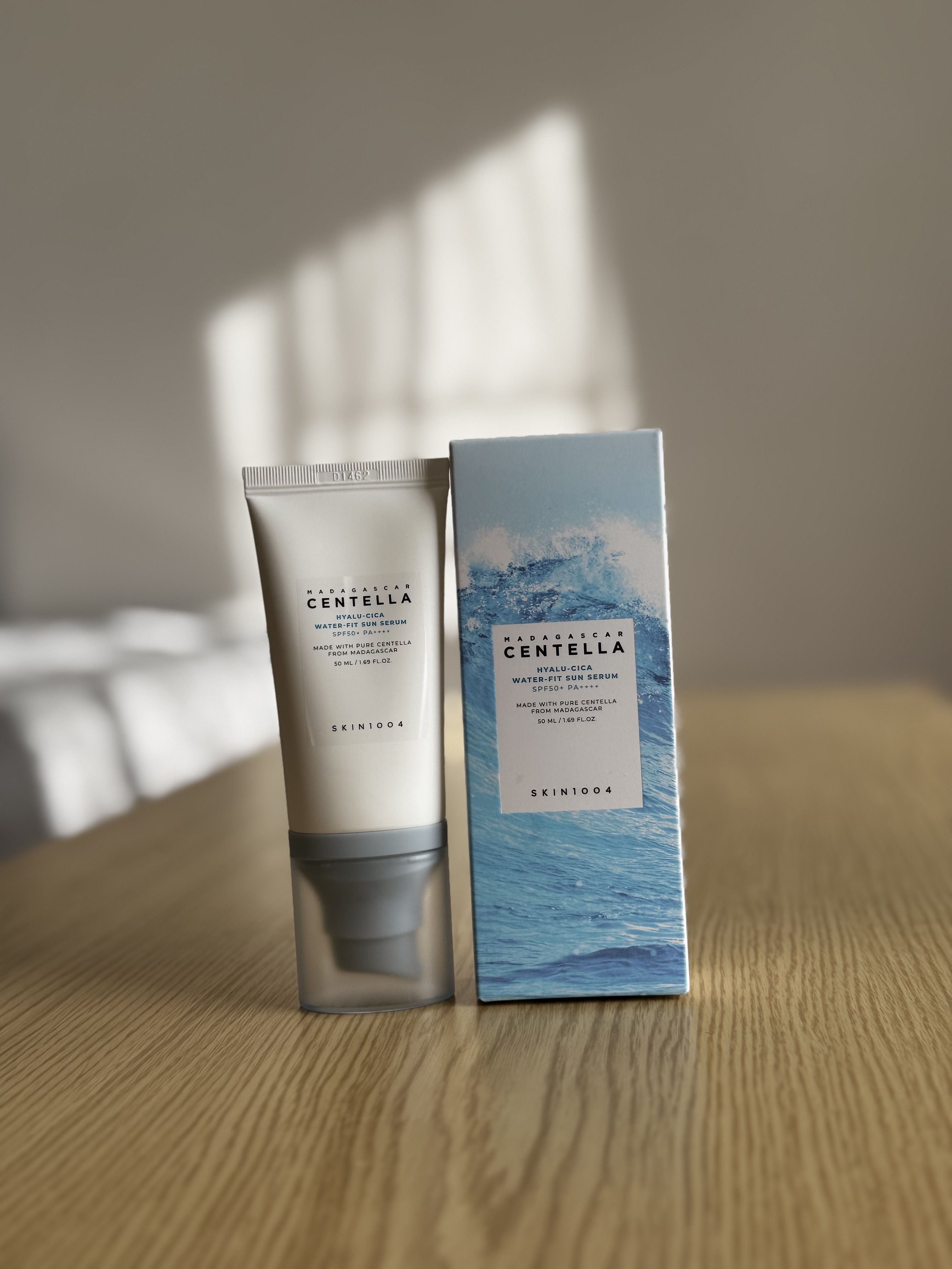 ヒアルーシカ ウォーターフィット サンセラム/SKIN1004/日焼け止めローションを使ったクチコミ（1枚目）