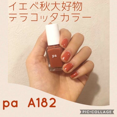 pa ネイルカラー/pa nail collective/マニキュアを使ったクチコミ（1枚目）