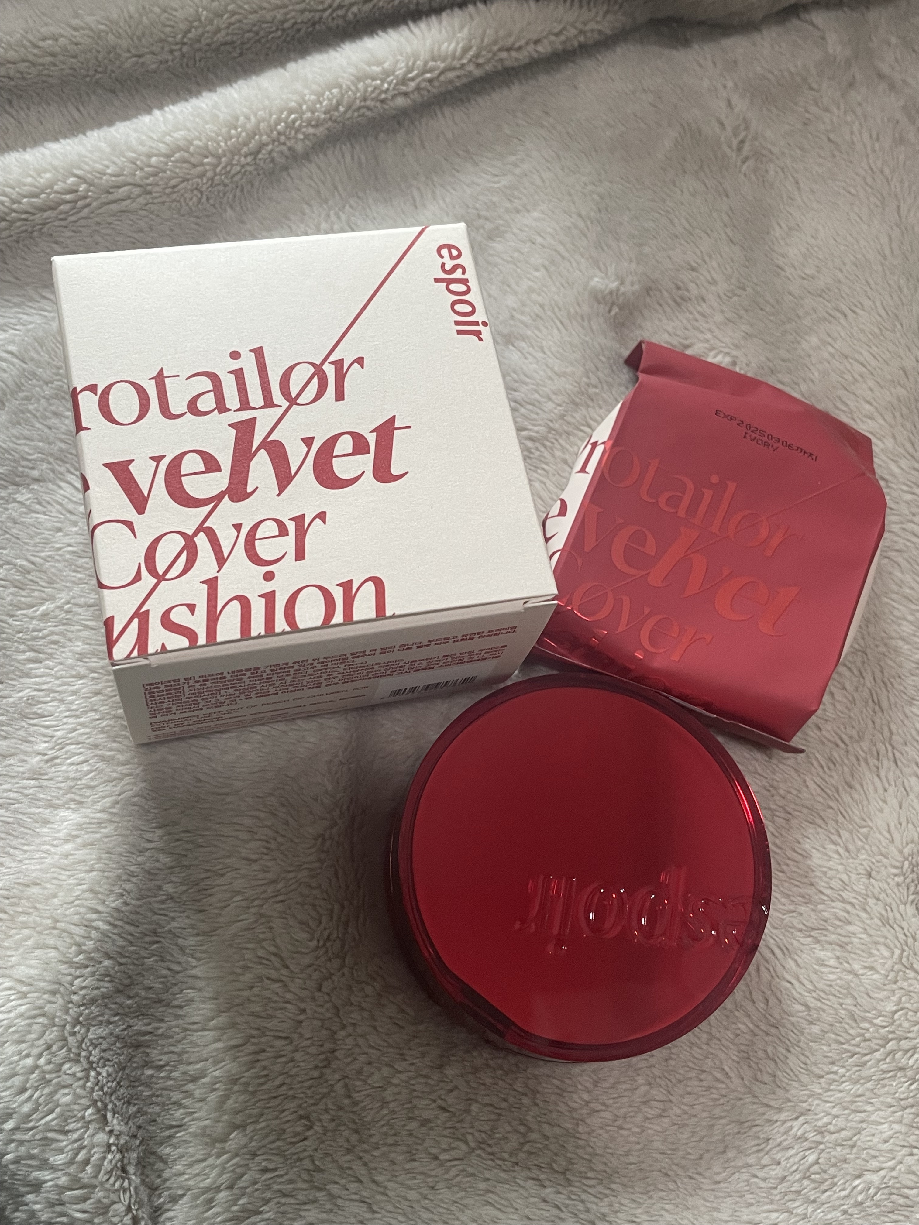 プロテーラービーベルベットカバークッション/espoir/クッションファンデーションを使ったクチコミ（1枚目）