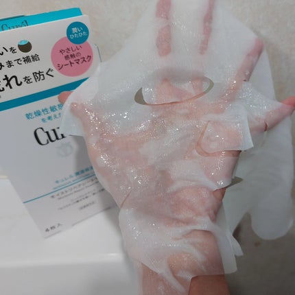 潤浸保湿 モイストリペアシートマスク/キュレル/シートマスク・パックを使ったクチコミ(3枚目)