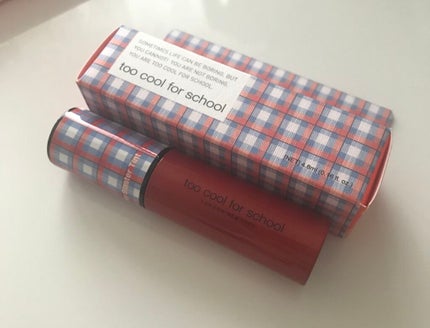 グロッシーブラスターティント/too cool for school/リップティントを使ったクチコミ(3枚目)