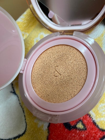 ブルームインカバーフィットクッション/rom&nd/クッションファンデーションを使ったクチコミ(1枚目)